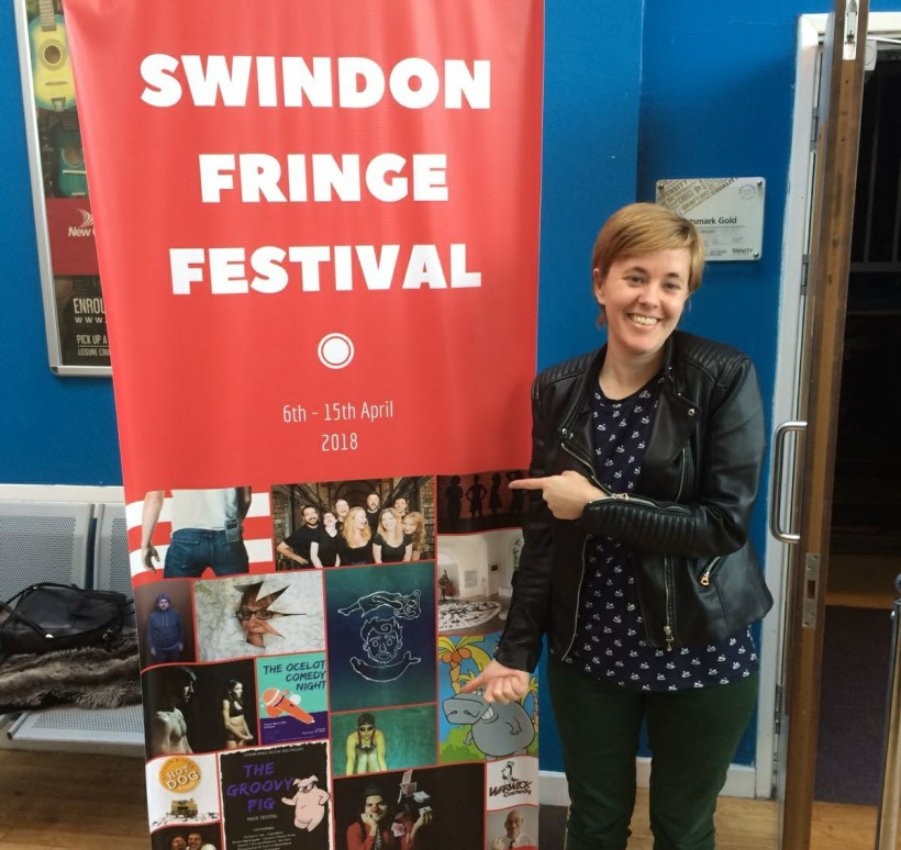 Katrina Quinn at Swindon Fringe Festival